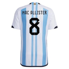 Prima Maglia Argentina Mondiali 2022 Alexis Mac Allister 8